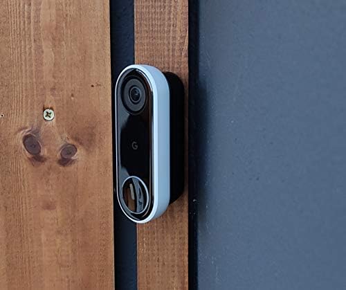Mars Outpost | Nest Bort Bount za vrata za Google Nest Hello Video Doorbell 1. generacija - Wired | Klin | Zagrada