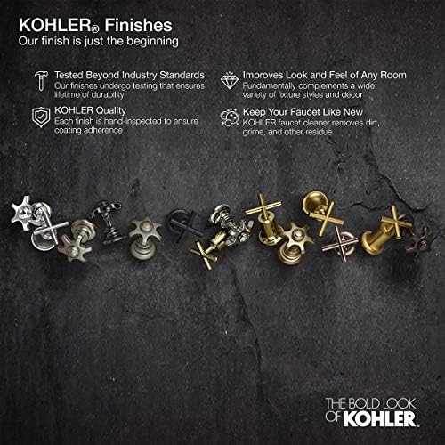 Kohler K-98351-Bl Probudite lakat za napajanje rukovanja, mat crni