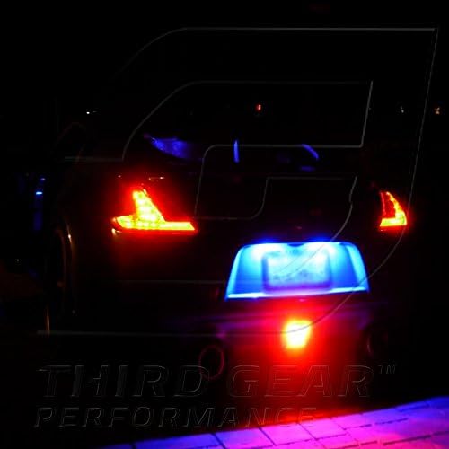 TGP T10 BLUE 6 LED SMD registarske pločice SPGE SALE SALE PAIR 2004-2013 Kompatibilno s Chevrolet Equinox