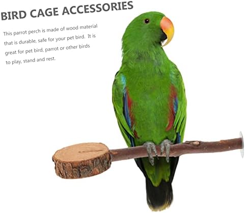Meta 6 PCS Parrot Tree Branch Platforma drvena papagaja ptica koja stoji na šanku