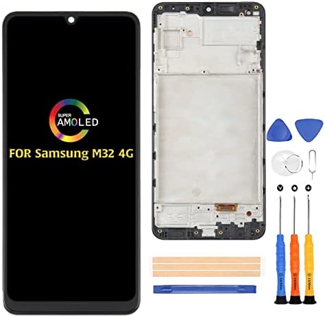 A-MIND za Samsung Galaxy M32 4G M325 Zamjena OLED zaslona SM-M325FV SM-M325FV / DS SM-M325F / DS SM-M325F LCD zaslon osjetljiv na dodir