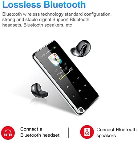 Bluetooth MP3 MP4 Sportski zvučnik Music Player Electronic Book Radio Recorder Prijenosni Walkman Digital Audio