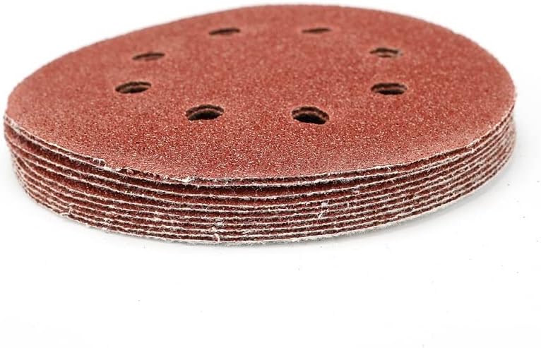 10 kom/set. 125 mm 5-inčni brusni diskovi s kukom i petljom, set jastučića za brusni papir s 8 rupa, brusni disk od 40 mm-3000 USD,
