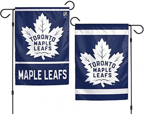 Wincraft NHL Toronto Maple Leafs Flag12x18 Garden Style 2 strane zastava, Boje tima, jedna veličina