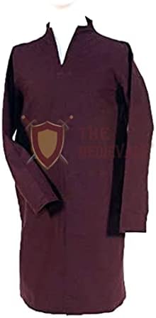 Srednjovjekovna muška tunika Ekwin košulja pamučna tkanina