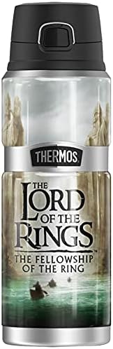 The Lord of the Rings Fellowship of the Ring plakat Thermos nehrđajući kralj boca od nehrđajućeg čelika, vakuum izoliran i dvostruki