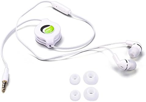 Premium zvuk uvlačive se slušalice s bijelim slušalicama Dual Earbuds Mic za iPad Pro 9,7, Air, Air 2 - iPad Mini 2 3 4 mrežnica -