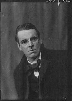 PovijesneFindings Foto: Yeats, William Butler, MR, Portretske fotografije, Arnold Genthe, 1914