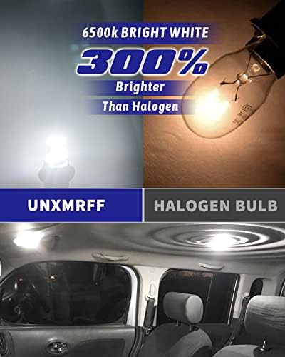UNXMRFF - Super je sjajna 194 led žarulja bijela 6000K Canbus bez greške, T10 168 2825 W5W led svjetiljke za osvjetljavanje unutrašnjosti