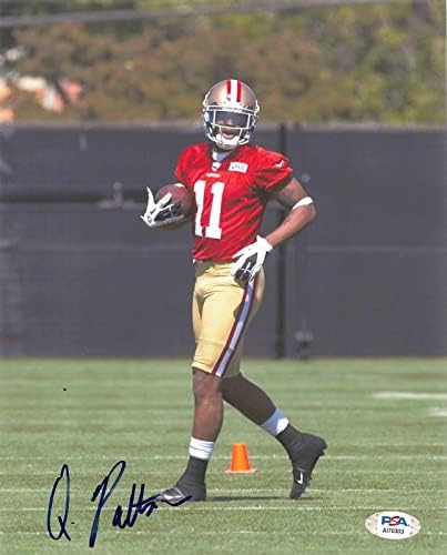 Quinton Patton potpisao je 8x10 Photo PSA/DNA San Francisco 49ers Autografirani - Autografirani NFL fotografije
