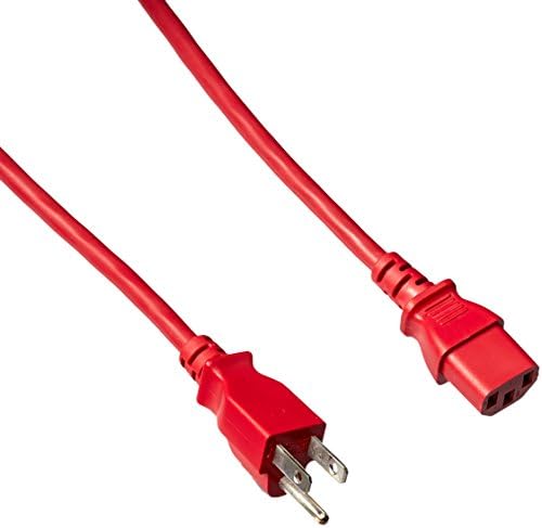 Nexhi 10W1-01210-RD kabel napajanja s PC, 10 ', crveno