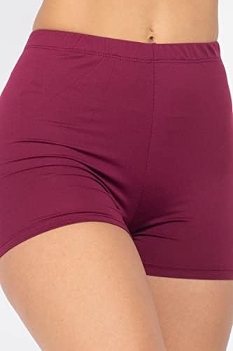 Edgelulu ženske osnovne aktivne kratke hlače - Elastični struk meko lagano rastezanje ležerne joge za vježbanje biciklističke hlače