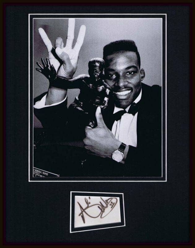Andre Ware potpisao uokviren 11x14 prikaz fotoaparata JSA Houston Heisman - Fotografije s autogramima