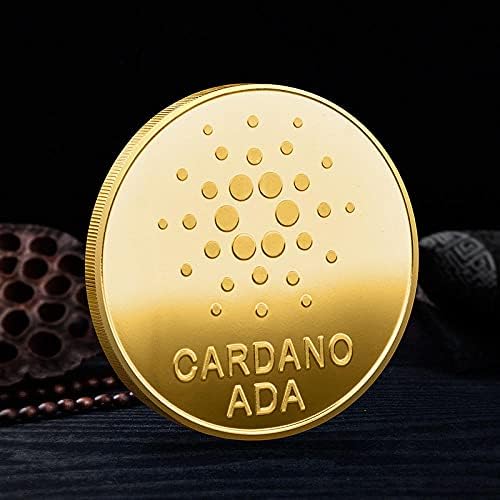 Zlatno obloženi kolekcionarski ukrasni novčić s zaštitnim kućištem Digital Coin Bitcoin Craft