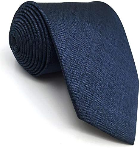Svilene kravate za muškarce, moderne tamnoplave jednobojne kravate
