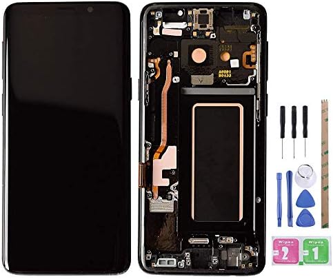 LCD zaslon YeeLing + vanjski stakleni zaslon osjetljiv na dodir Digitizer Potpuna zamjena sklopa za Galaxy S9 G960 SM-G960F SM-G9600