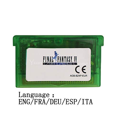 ROMGAME 32 -bitna ručna konzola za video igranje za video igre Final Fantasy IV Advance Eng/Fra/deu/ESP/ITA jezik EU Verzija Clear