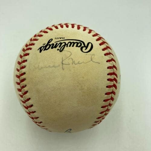 SANDY KOUFAX DON Drysdale Pitching Legends potpisao bejzbol JSA CoA - Autografirani bejzbol