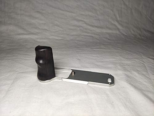 Drveni držač za ručno stisak za Fujifilm Fuji XE4 X-E4 kamera L ploča s pločama Drvena ručna ručna ručna ručica