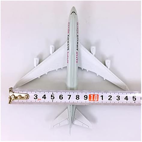 Modeli zrakoplova prikladni za 747 B747-400 Model Air Qatar Airways Aircraft s prikupljanjem baznih legura zrakoplova 1/400 Grafički