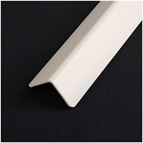 Samo -ljepljiva PVC plastična kutna zaštitna traka, kutni štit od 90 stupnjeva - zaštitnik/popravak zida ， ukrasni kut za ured/kuhinju/spavaću