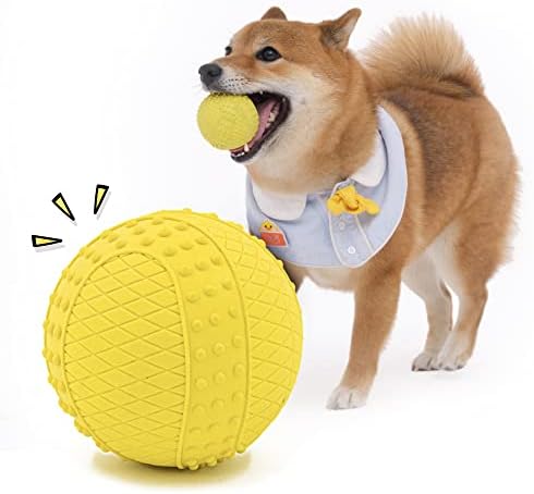Yoxozo teniska kugla za psa, gumene plutajuće kuglice, interaktivna igračka za dohvaćanje za male i srednje kućne ljubimce, 2,5 inča,