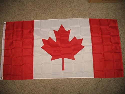 3x6 Kanadski super poliester službene veličine zemlje zastava 3'x6 'natpis s grommerima