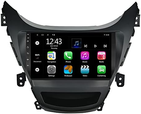 Lexxson Car Radio za Hyundai Elantra 2011-2013, Android 11 glavna jedinica s OCTA jezgrom, 9-inčni zaslon visokog zaslona s visokom