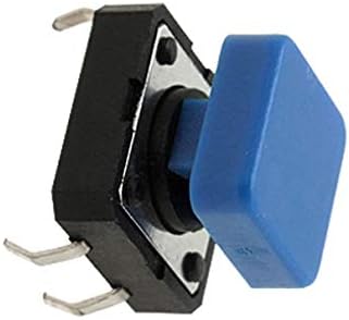 10 kom industrijski prekidači PCB 12o 12mm trenutni taktilni prekidač s gumbom 4-pinski prekidač s gumbom s poklopcem