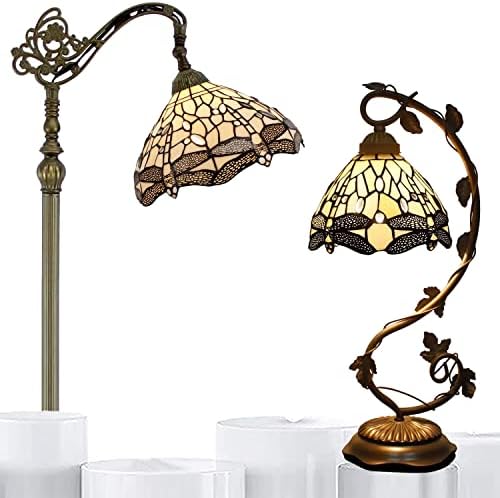 Tiffany serija svjetiljki sastoizirano stakleno u stilu lampica ukrasna dnevna soba spavaća soba