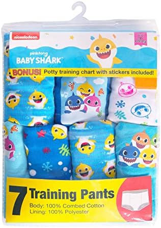 Baby Shark Boys 'Potty trening hlače Multipacks