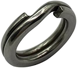 Navijači visoke čvrstoće od nehrđajućeg čelika Splitani prstenovi ribolovni priključak prstena lanaca teški ribolovni prstenovi kit