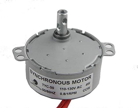 Rotatori čaša s sinkronim motorom od 110 Vac 15-18 o / min od 9 / 5 vata za električni kamin