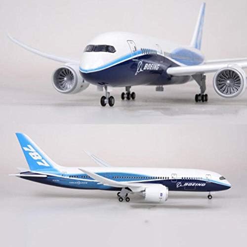 47 cm zrakoplova Boeing B787 model modela s kotačima sa svjetlima
