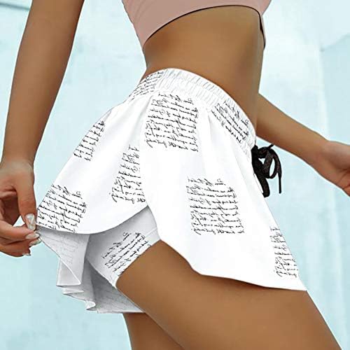 Ženski ljetni izvlačenje Culottes Dizajn sportskih kratkih kratkih kratkih hlača Modna udobna teretana jogging casual kratke hlače