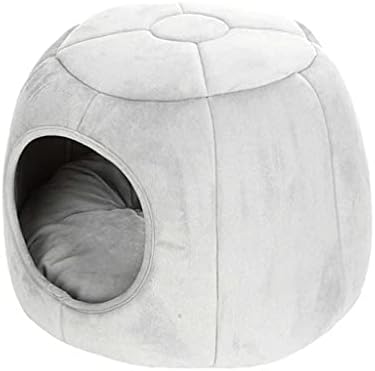 DHDM Spavanje kreveta za hrčak jež zimsko gnijezdo mali kućni ljubimac topli kavez kavez kućica za runo runo sakrij igračka