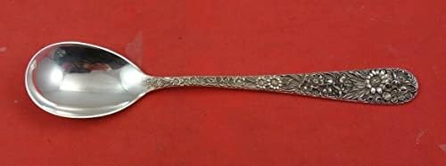 Repousse Kirk Sterling Silver maslina Spoon Solid Original 5 3/8