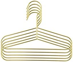 Vješalice za kapute, 5pcs zlatno željezo mini vješalice zidne kuke Skladiš stalak za organizator kuće za odjeću