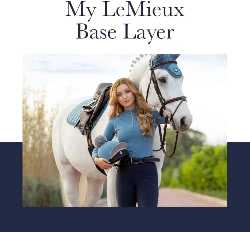 Lemieux ženski osnovni sloj Top - atletske toplinske košulje - Konjička odjeća i oprema za jahanje