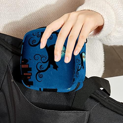 Dvije ćudljive crne mačke kozmetičke torbe za žene - kozmetičke torbe za žene torbice torbice za šminku za odlaganje šminke torbe za