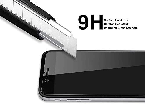 Supershieldz dizajniran za Apple iPhone 8, iPhone 7, iPhone 6s i iPhone 6, zaštitnik zaslona od kaljenog stakla, anti ogrebotine, mjehurić
