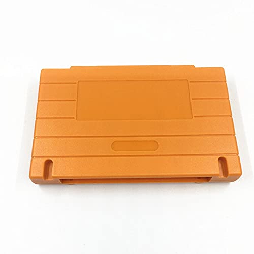 Samrad Orange Color Game Camphidge Zamjena plastične školjke za NTSC SNES IGRAČKA IGRACIJA 16bitna igračka kartica Shell 5PCS/SET