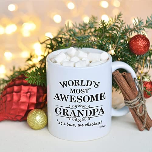 Poklon od djedova od Djeda smiješni rođendanski pokloni za najveće djedove, najbolje svjetske šalice za kavu za tatin rođendan, šalice