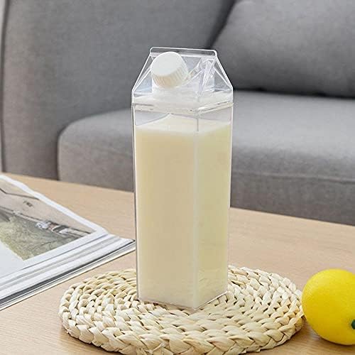 1pcs boce mliječna voda boca bpa besplatna plastična kartonska boca s bocama za prijenosne sportske boce