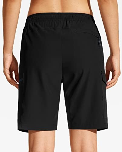 Mocoly planinarski teretni kratke hlače žene 8,5 Brzi suhi lagani kratki golf kratke hlače za kampiranje atletika s džepovima s patentnim