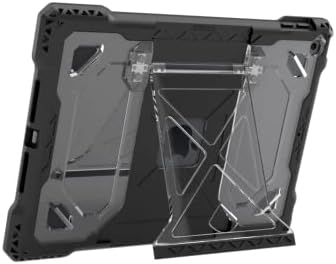 MaxCases Shield Extreme-X2 Slučaj štiti iPad 9/8/7, pruža neograničene kutove gledanja-vitak robusni silikon koji apsorbira šok, poklopac