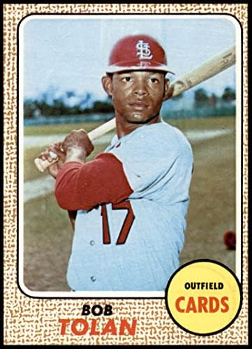1968. Topps 84 Bobby Tolan St. Louis Cardinals Dean's Cards 5 - Ex Cardinals