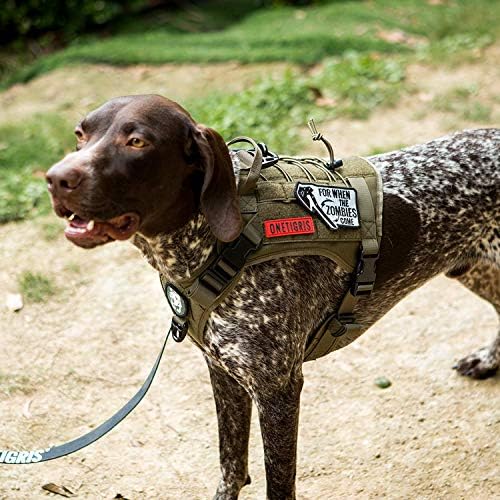 Taktički trening za pse prsluk bez povlačenja za pse, podesivi radni prsluk za planinarenje psa