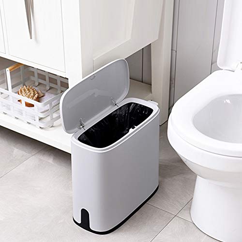 Allmro mala smeća limenka Nova 11l plastična kanta za smeće otpad otpad toalet za toalet prašina košarica za smeće kanta za smeće.