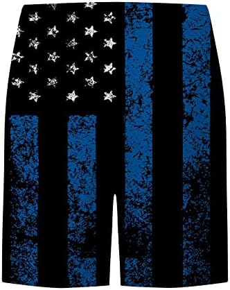 Muške plivačke kratke hlače brzo suho 5 inseam američka zastavica plivačka kostija na plaži kratke hlače s kupaćim kostima s mrežom